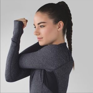 LULULEMON - Think Fast Herringbone LS Top, 4